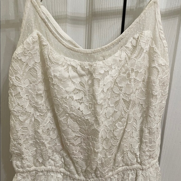 White / Ivory Romper - Picture 2 of 2